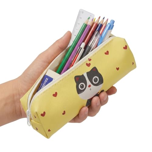 FINEMOE Polyurethane Set of 6 Assorted Kids Pencil Pouches, Perfect Birthday Return Gifts for Kids, Pouch for Girls, Boys, Unique Designs with Zip Closure, Essential for Classrooms & Events - Image 5