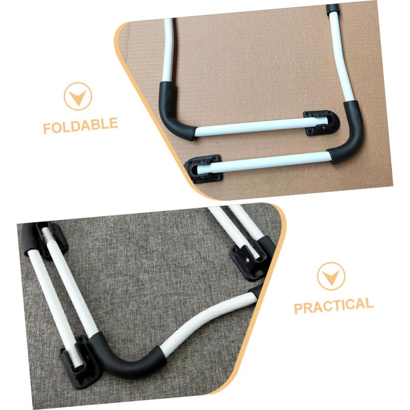 مجموعة أرجل طاولة معدنية على شكل حرف U من 2 لدراسة طاولة سرير قابلة للطي أثاث DIY - Image 5