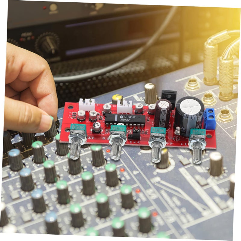 Stereo Audio Amplifier Board Module with Treble Bass Volume Tone Control Preamplifier Circuit - Image 5