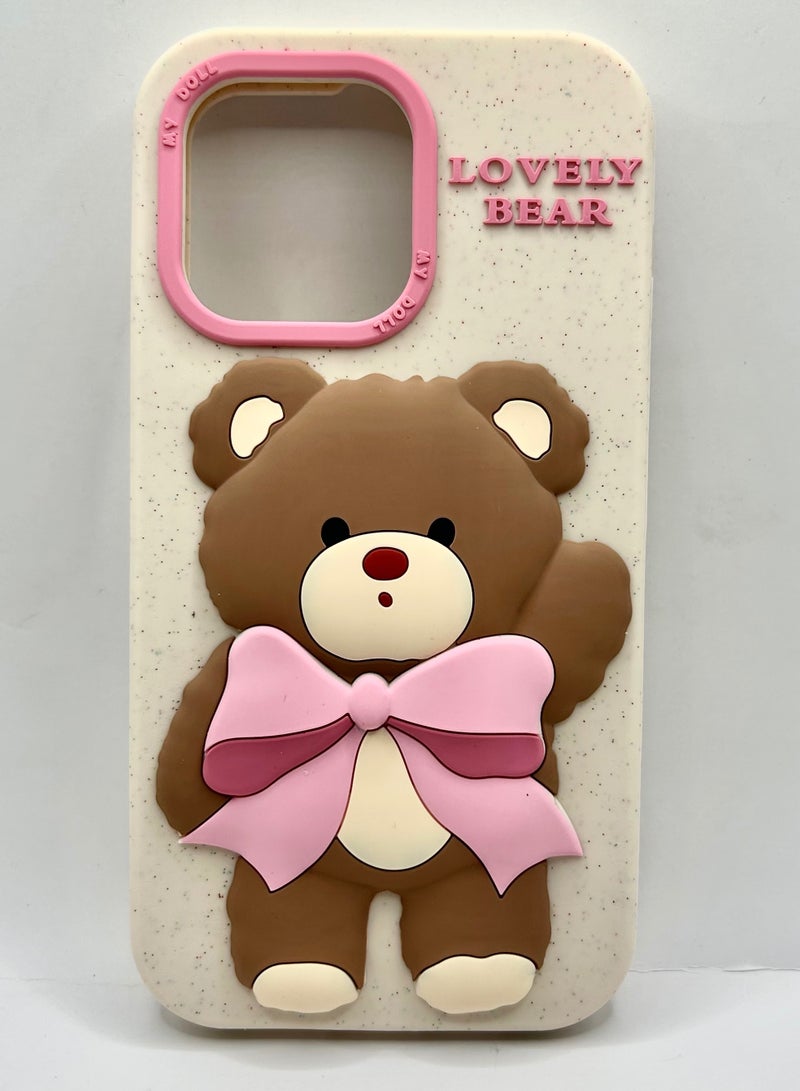 Bear LOVELY BEAR CASE FOR IPHONE 16 PRO - Image 2
