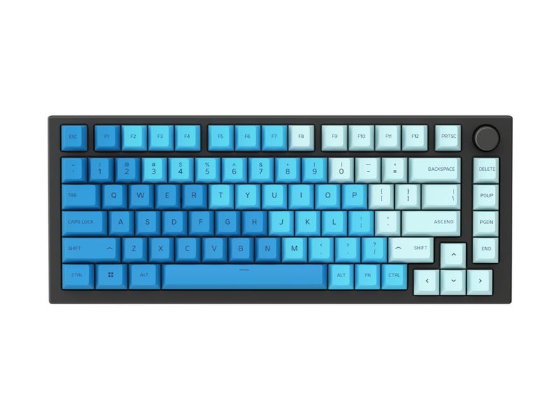 Glorious GPBT Dye Sublimated Keycaps (Caribbean Ocean) -Thick PBT Plastic 114 Keycap Set for 100% Full Size, 85% 80% TKL, 60% Compact, 75% Mechanical Keyboards - Image 3