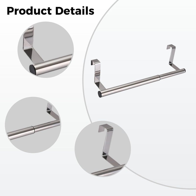 Over-The-Door Towel Rack, Adjustable Length - Image 2