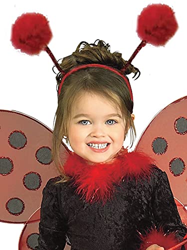 Rubies Rubie's girls Deluxe Toddler Ladybug Costume, One Color, Small - Image 2