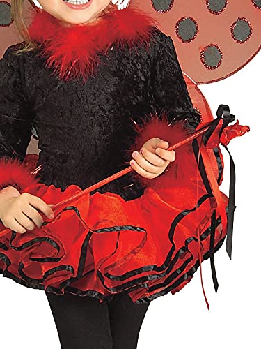 Rubies Rubie's girls Deluxe Toddler Ladybug Costume, One Color, Small - Image 3