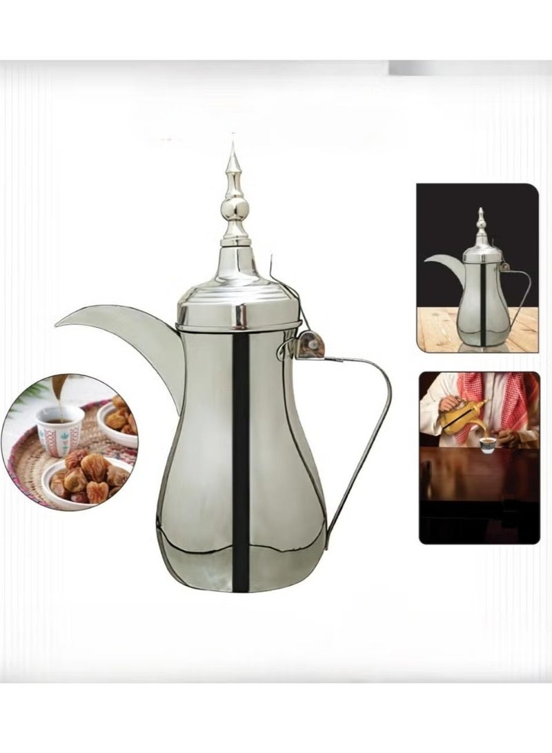 Stainless Steel Arabian Coffee Pot - Image 1