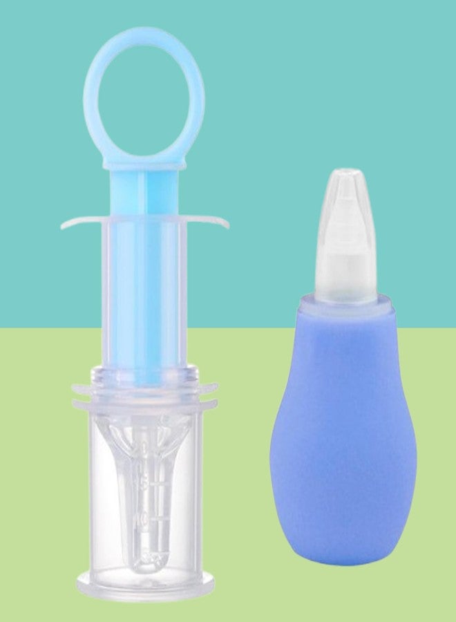 Alya The Cheeky Kidzz Multi-Functional Baby Smart Medicine Dropper and Baby Nose Suction Aspirator Congestion Relief Teether (Design 7002) - Image 1