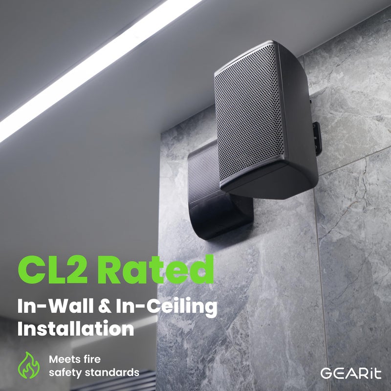 GearIT 12AWG Premium Heavy Duty Braided Speaker Wire (6 Feet) with Dual Gold Plated Banana Plug Tips - Oxygen-Free Copper (OFC) Construction, White - Image 4