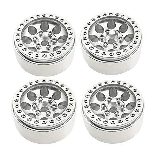 RCLIONS Aluminum 19inch Beadlock Wheels Rims 4PCS for Axial SCX10 SCX10II III TRX4 TRX6 110 RC Crawler Car Upgrades Parts - Image 5