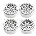 RCLIONS Aluminum 19inch Beadlock Wheels Rims 4PCS for Axial SCX10 SCX10II III TRX4 TRX6 110 RC Crawler Car Upgrades Parts - Image 4