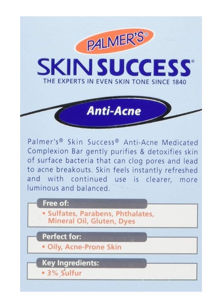 Skin Success Anti-Acne Medicated Complexion Bar 100grams