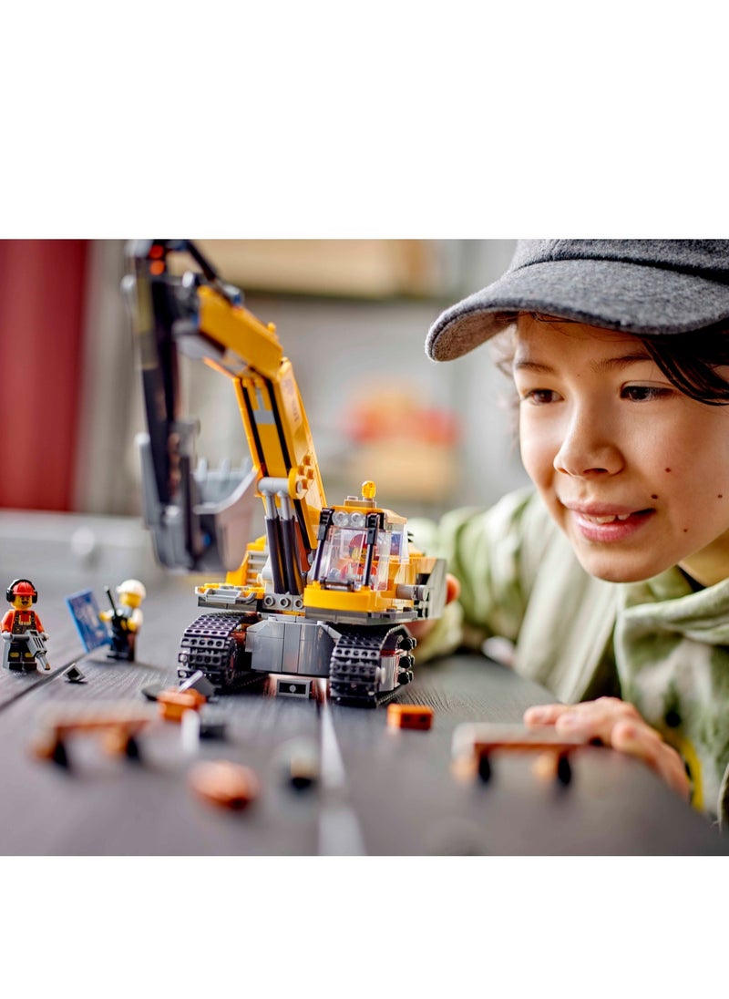 LEGO LEGO 60420 Yellow Construction Excavator  - Image 4