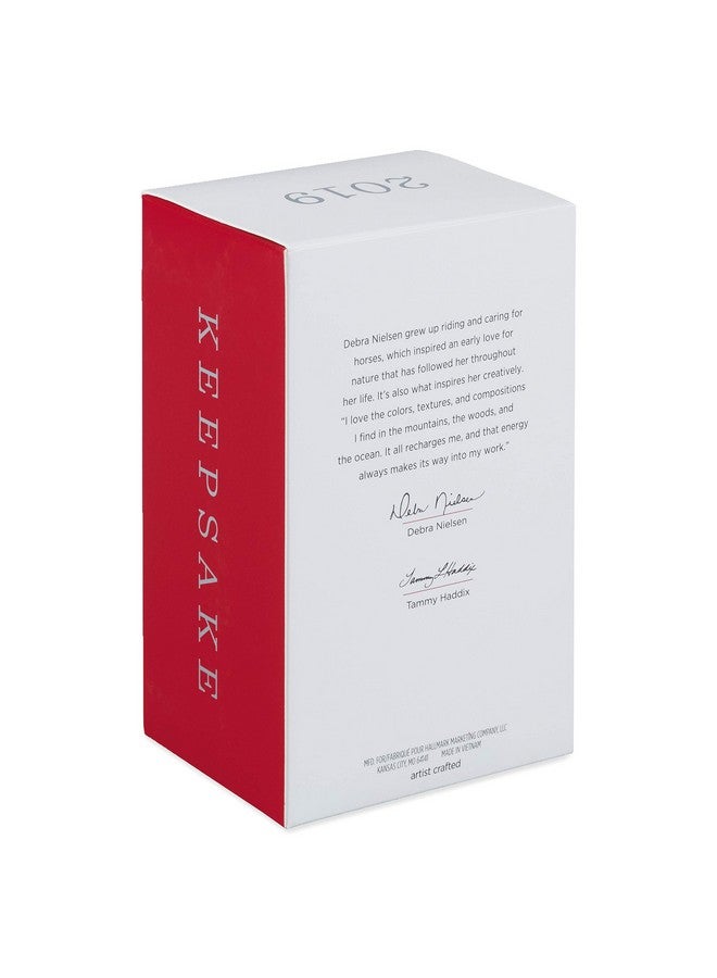 Hallmark Keepsake 1799QSM7807 Christmas Ornament 2019 Year Dated, African-American Baby's First Christmas Ornament - Image 4