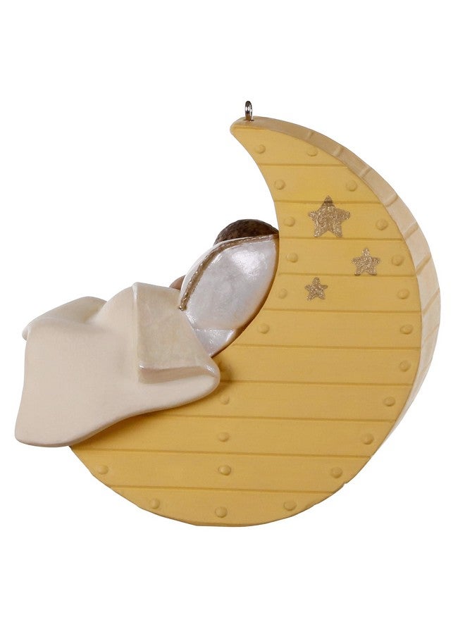 Hallmark Keepsake 1799QSM7807 Christmas Ornament 2019 Year Dated, African-American Baby's First Christmas Ornament - Image 2