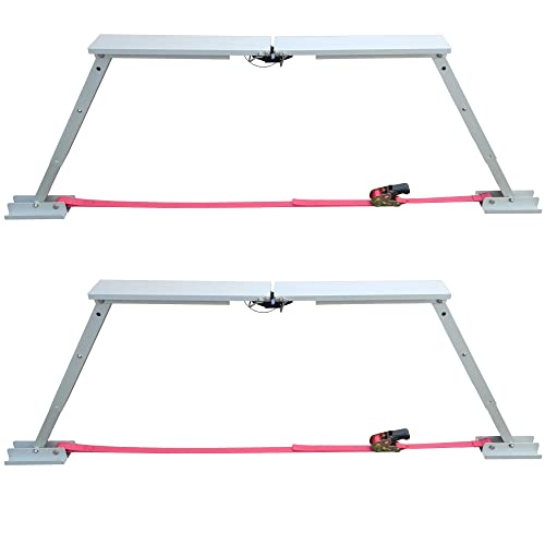 Beech Lane Universal RV Stabilizer, Reduces RV Wobble, Compact Foldable Design for Easy Storage, Adjustable Height of 12" to 26.5", Patent Pending (2 Pack) - Image 1