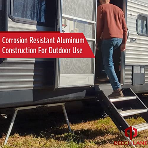 Beech Lane Universal RV Stabilizer, Reduces RV Wobble, Compact Foldable Design for Easy Storage, Adjustable Height of 12" to 26.5", Patent Pending (2 Pack) - Image 3