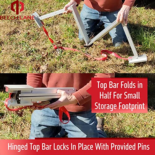 Beech Lane Universal RV Stabilizer, Reduces RV Wobble, Compact Foldable Design for Easy Storage, Adjustable Height of 12" to 26.5", Patent Pending (2 Pack) - Image 4