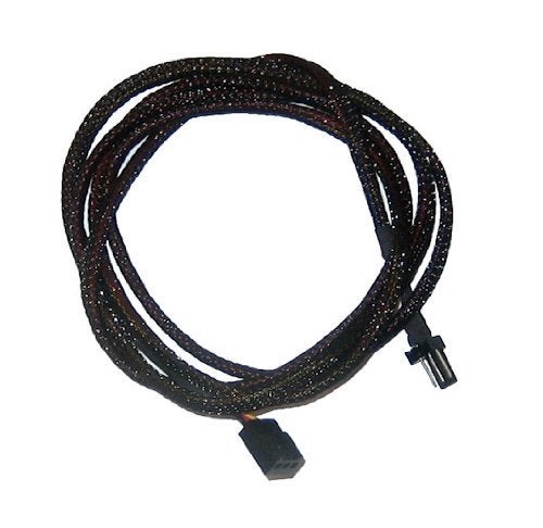 OKGEAR 3-Pin Male to Female Fan Power Extension Cable, Nylon Flex Braided, for Case Fans or Any 12V 3-Pin Device, 36 inches - Image 3