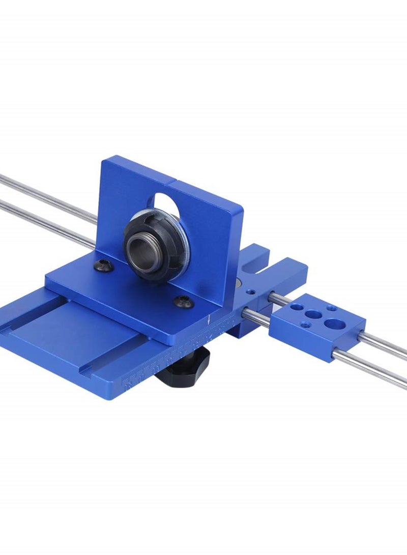 GGOOT Hole Opener 3 in 1 Punch Positioning Tool Woodworking Locator Accessory Aluminum Alloy Hardware Parts with Wrench Drill - Image 5