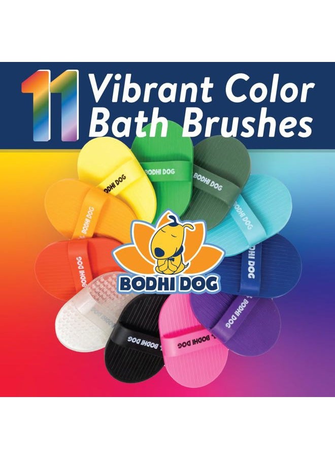 Bodhi Dog - Shampoo Brush - Pet Grooming & Bath Supplies for Cats and Dog Bath Brush for Long & Short Hair - Premium Scrubber for Shower, Bathing & Massage - (One Pack, Pink) - Image 1