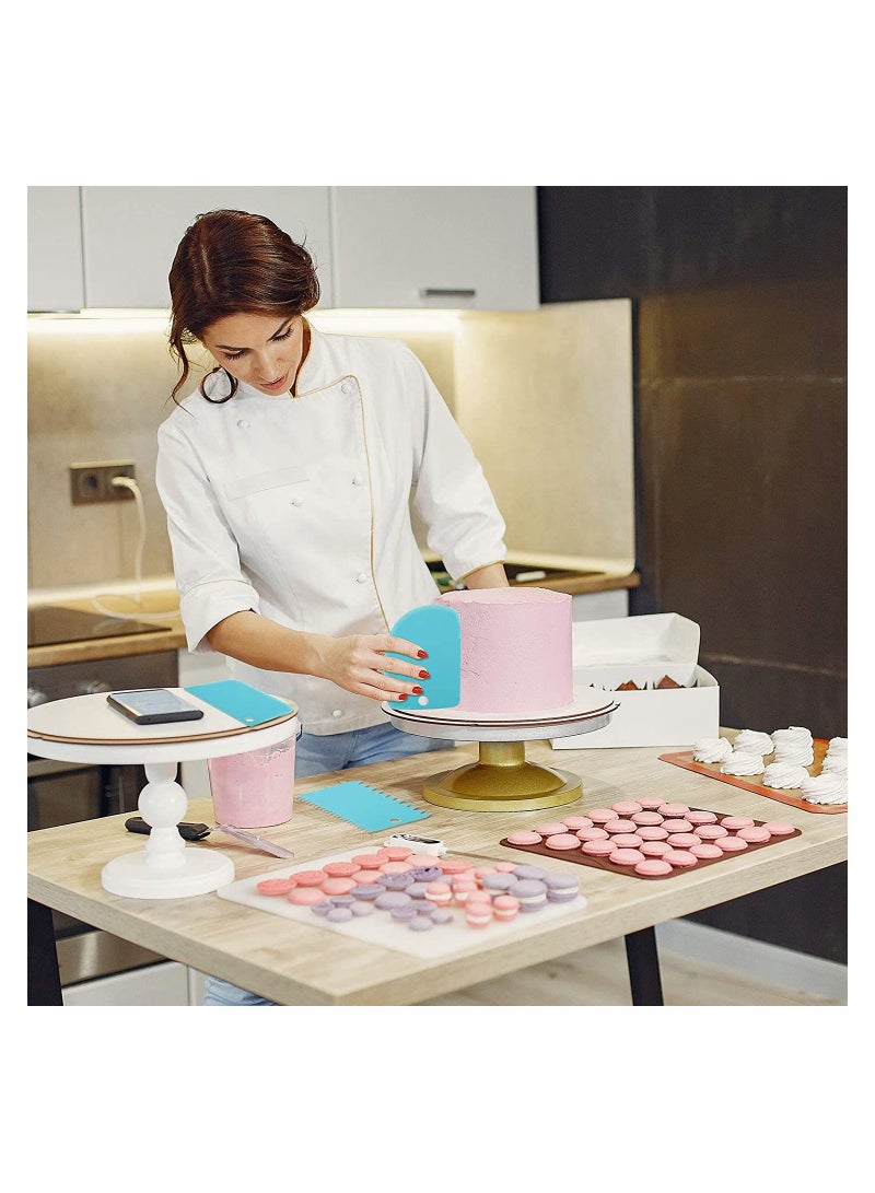 Excefore Dessert Decorating Syringe Set, KASTWAVE Cupcake Frosting Filling Injector with 7 Icing Nozzles and 3 Cream Scrapers Dessert, Cream Piping Syringe Nozzles Kits for Cake Cookies Dessert Decoration - Image 4