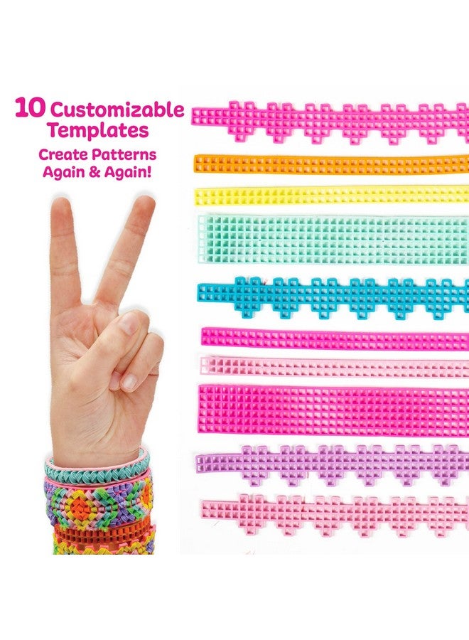 Just My Style Fashion Punch Style & Stitch Loom, Friendship Bracelet Kit, Jewelry Making Activity, Great for Birthday Parties, Sleepovers & Travel, Arts & Crafts for Kids Ages 6, 7, 8, 9 - Image 5