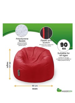 ANDERSON Anderson Medium Waterproof Comfortable Bean Bag Relaxing Chair Colour  - Image 2