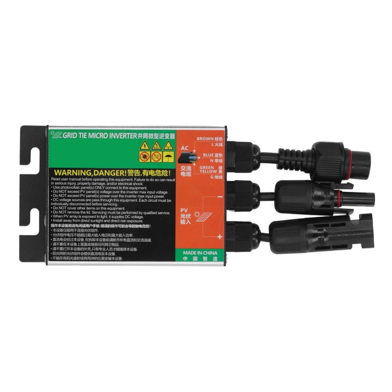 محوّل دقيق مربوط بالشبكة MPPT موجة جيبية نقية بديل للطاقة الشمسية مدمج AC230V 260W - Image 2