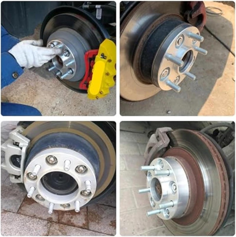 Wivplex 2PCS Wheel Spacer Adapter 35mm for 5 Lug Vehicles - Image 2