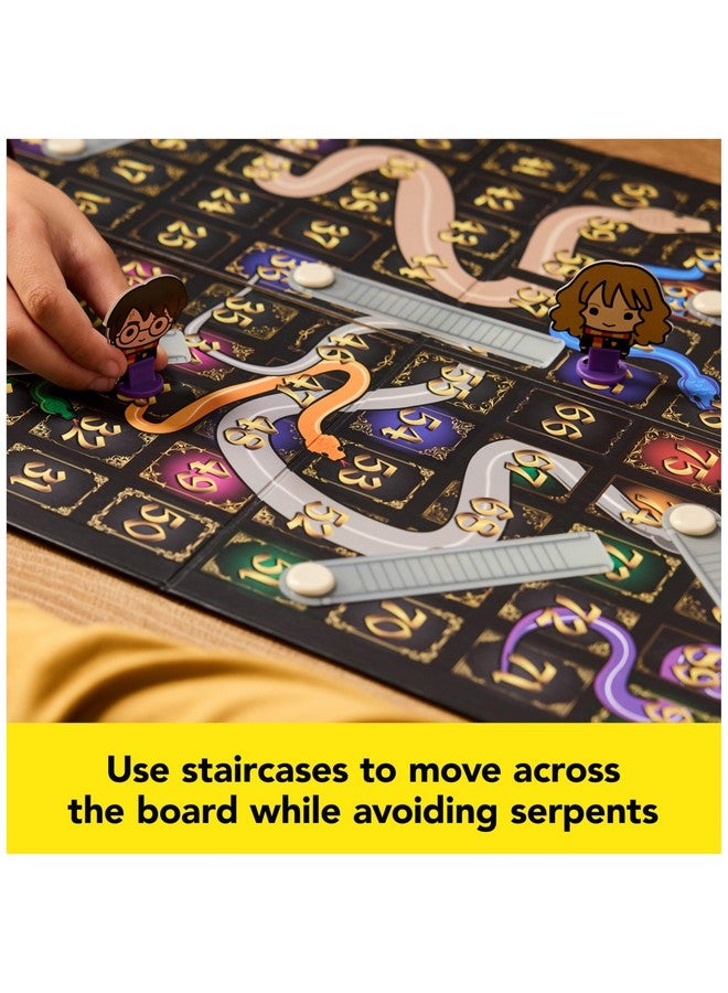Spin Master Games ألعاب سبين ماستر، عالم السحر في هاري بوتر، لعبة الثعابين والسلالم الكلاسيكية، لعبة هاري بوتر للمغفلين، للأطفال والعائلة، من 1 إلى 4 لاعبين، للأعمار من 5 سنوات وما فوق - Image 4