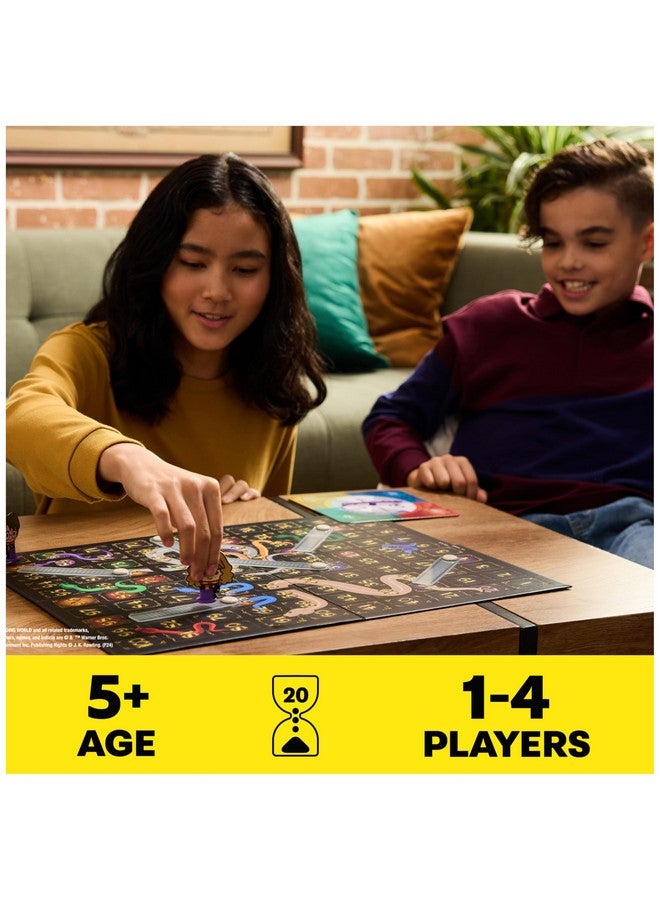 Spin Master Games ألعاب سبين ماستر، عالم السحر في هاري بوتر، لعبة الثعابين والسلالم الكلاسيكية، لعبة هاري بوتر للمغفلين، للأطفال والعائلة، من 1 إلى 4 لاعبين، للأعمار من 5 سنوات وما فوق - Image 2