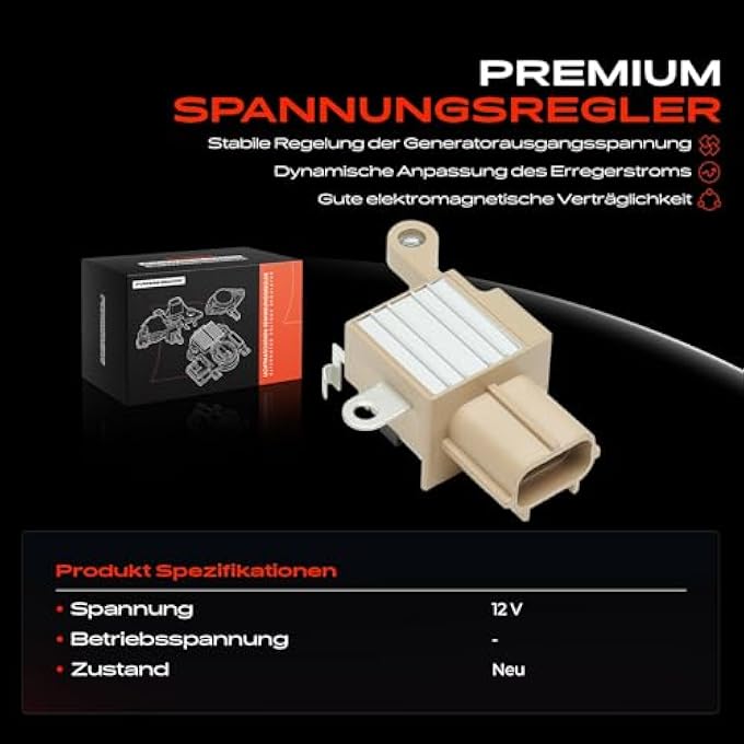 Frankberg Generator Regulator Alternator Replacement # 3M5T10300YD - Image 4