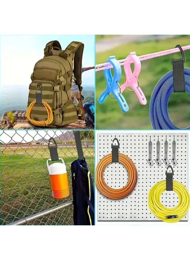 5pcs Heavy Duty Nylon Cable Organizer Straps With Buckle Binding System - Image 5