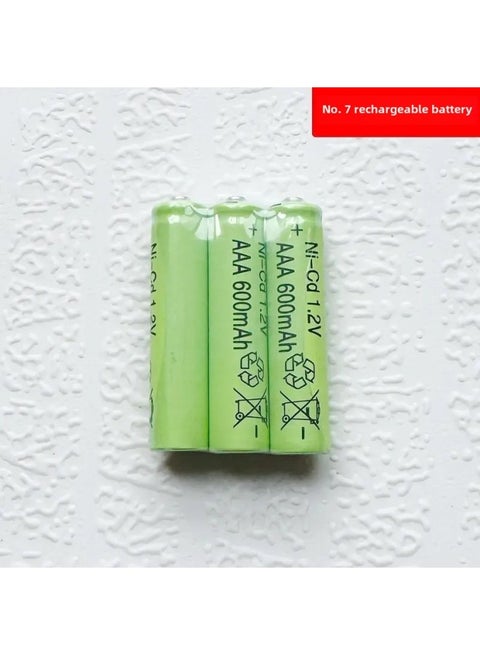 Lithium Battery No.5 Battery No.7 Rechargeable Battery Charger Toy Accessories Remote Control Battery-Color:No. 7 Rechargeable Battery (single)