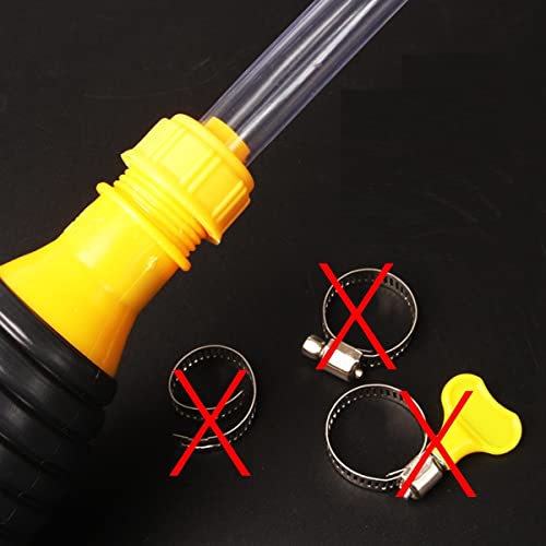 TOMATUS® 1 Pcs Manual Hand Pump, Fuel Delivery Pump With 2Meter Pvc Hose for Petrol, Diesel, And Water (Color-Random) - Image 4