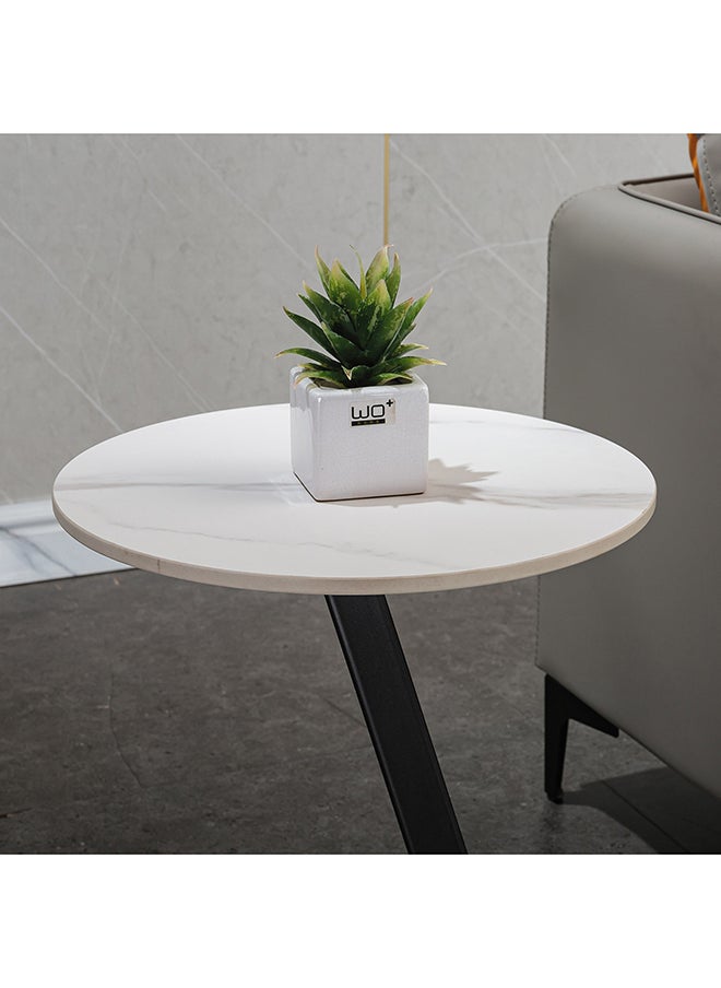 Home Box Baron Sintered Stone End Table 40 x 47 x 40 cm  - Image 3