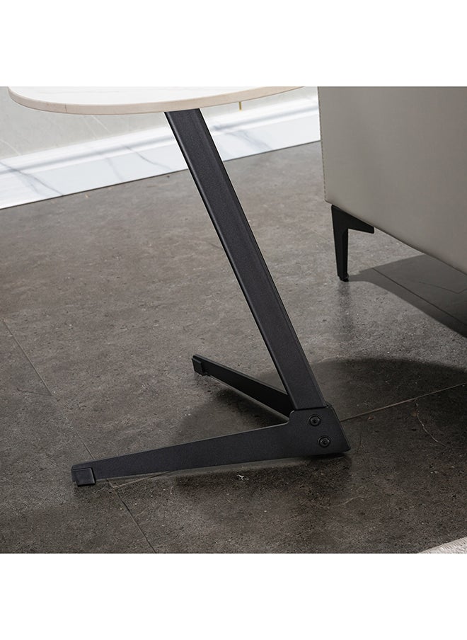 Home Box Baron Sintered Stone End Table 40 x 47 x 40 cm  - Image 4