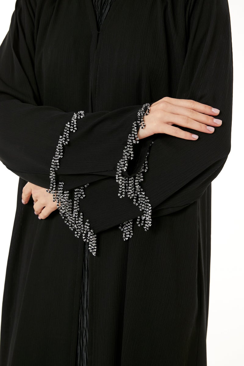 مويستريت عباءة بأكمام واسعة مزينة - Image 3