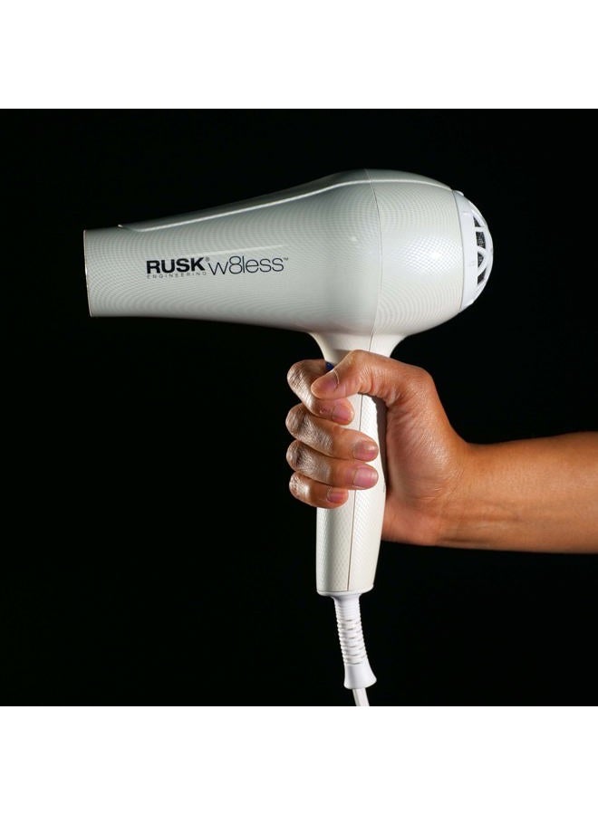 Rusk مجفف هندسي W8less محترف 2000 واط، 7 إعدادات سرعة، خفيف الوزن. - Image 4
