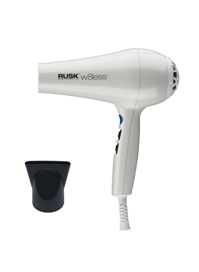 Rusk مجفف هندسي W8less محترف 2000 واط، 7 إعدادات سرعة، خفيف الوزن. - Image 1