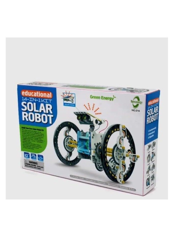 Solar Robot Kit, Learning and Educational Toys for Kids, Science Building Toys DIY Science Kits Gift for Kids - Image 1