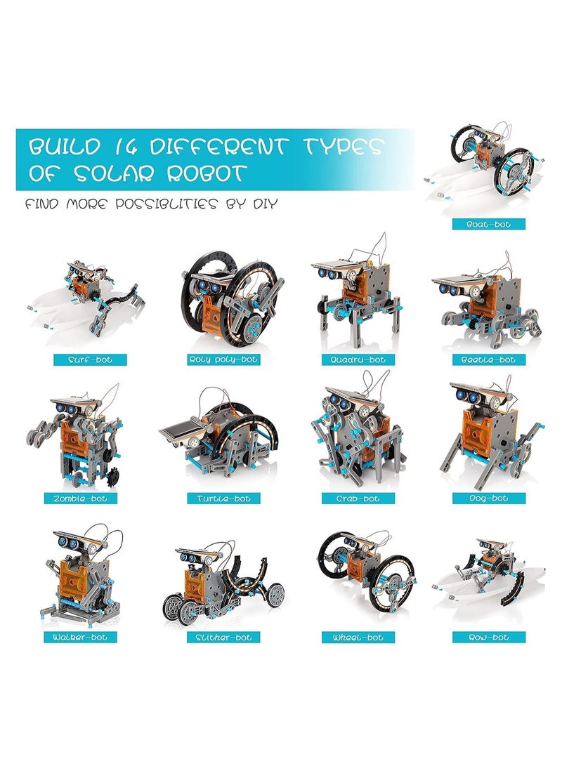 Solar Robot Kit, Learning and Educational Toys for Kids, Science Building Toys DIY Science Kits Gift for Kids - Image 2