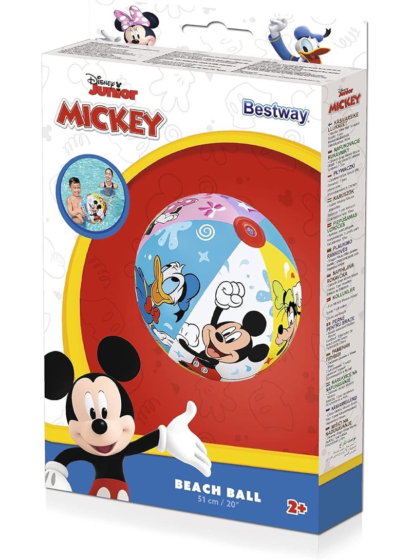 Bestway Beach Ball Mickey and Friends 51cm - Image 3