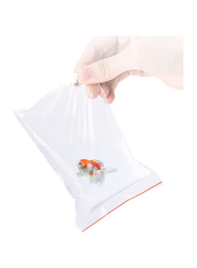 Deli Food Storage Bags, Size 4, 11*8Cm, Waterproof, Dustproof, Fresh-Keeping, Pe Transparent, 100 Pieces, Transparent, 3023 - Image 2