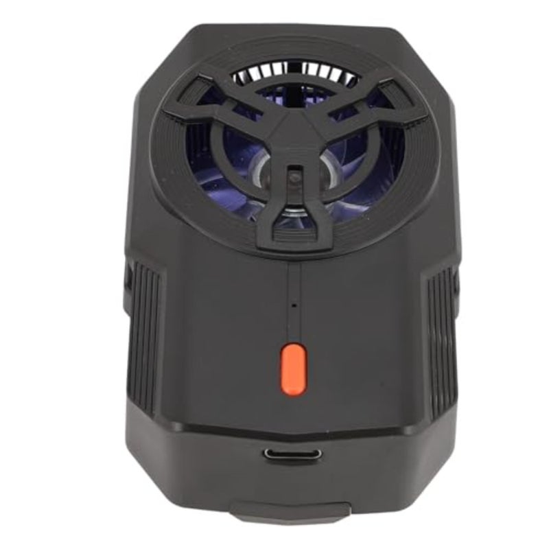 Magnetic Phone Cooler and Cell Phone Quiet Cooling Fan with Colorful Lights for Gaming Live Streaming Compatible with and - Image 3