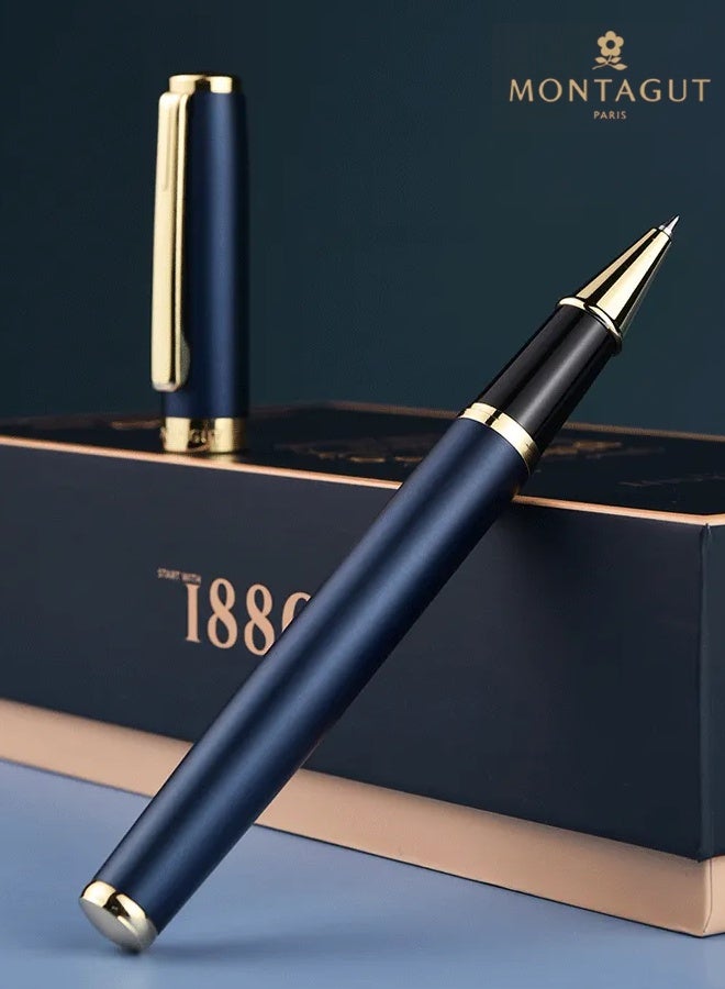 Montagut French Montagut signature pen business office metal heavy feel men's signature pen courtesy ladies ballpoint pen - Image 5