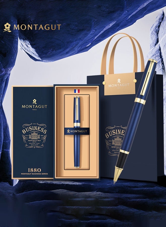 Montagut French Montagut signature pen business office metal heavy feel men's signature pen courtesy ladies ballpoint pen - Image 1