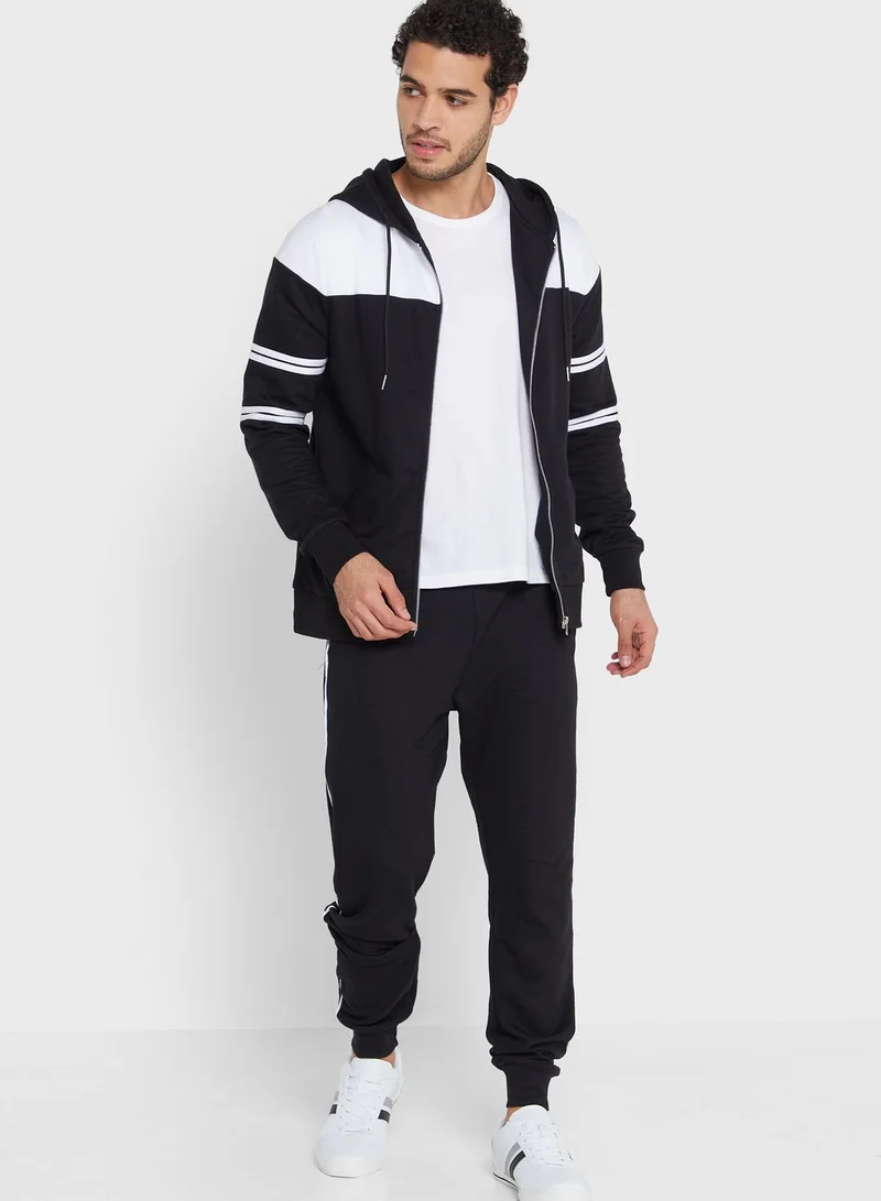Seventy Five Colourblock Co-Ord Set