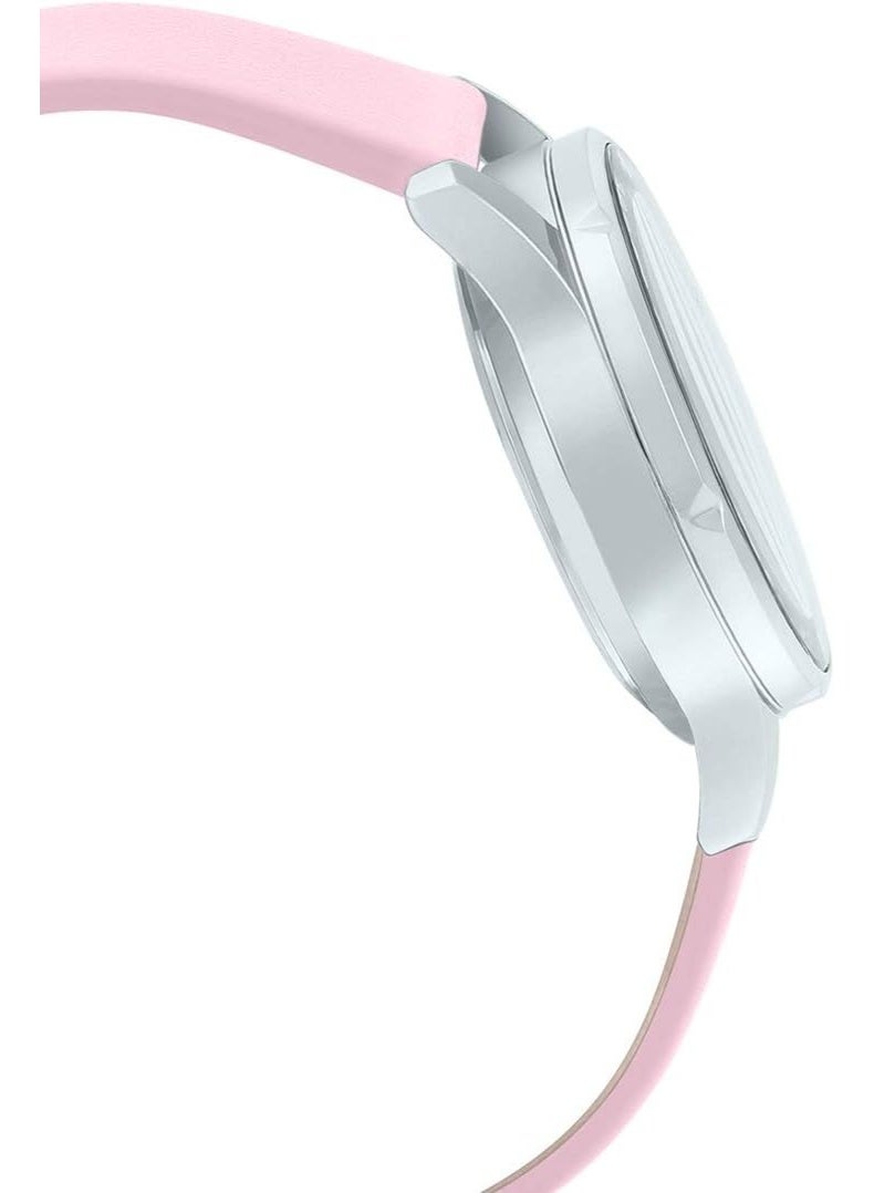 CASIO Enticer Analog Women’s Watch LTP-1358L-4A2VDF, 39.5 mm Pink Dial, Ion-Plated Stainless Steel Case & Pink Leather Band, 50 m WR - Image 3