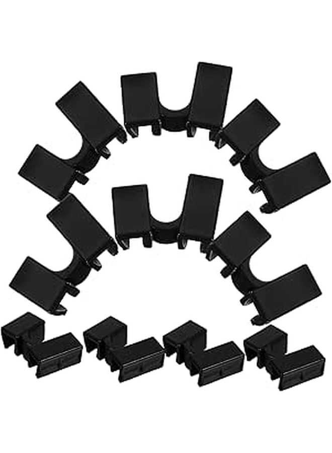 10 Pcs Reusable Chopsticks Hinges Connector Clips Learning Helper Fork Tool for Adults And Children - Image 1