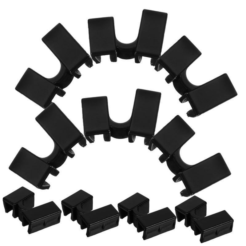 10 Pcs Reusable Chopsticks Hinges Connector Clips Learning Helper Fork Tool for Adults And Children - Image 2